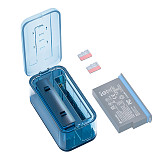 For Insta360 X4 Air Action Camera Battery Charger Portable Charging Case 2-Slot Charger With Micro SD Card Slots