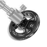 Magsafe Magnetic Camera Mount  1/4  Cold Shoe Adapter with Arri Rosette for Video Rig Smartphone Holder