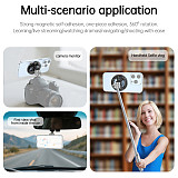 Magsafe Magnetic Camera Mount  1/4  Cold Shoe Adapter with Arri Rosette for Video Rig Smartphone Holder