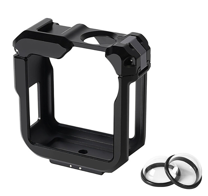Aluminum alloy rabbit cage expansion frame protective shell GoPro rabbit cage protective frame sports camera protective shell