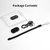 Bluetooth Remote Control Action Camera Bluetooth Controller for DJI Action 6/5/4 & OSMO 360 Panoramic Cameras for Insta360 X5/X4/X4AIR/X3/ACE for GOPRO13/12/11