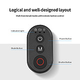 Bluetooth Remote Control Action Camera Bluetooth Controller for DJI Action 6/5/4 & OSMO 360 Panoramic Cameras for Insta360 X5/X4/X4AIR/X3/ACE for GOPRO13/12/11