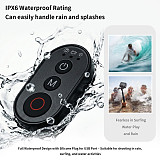Bluetooth Remote Control Action Camera Bluetooth Controller for DJI Action 6/5/4 & OSMO 360 Panoramic Cameras for Insta360 X5/X4/X4AIR/X3/ACE for GOPRO13/12/11