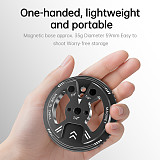 Magsafe Magnetic Camera Mount  1/4  Cold Shoe Adapter with Arri Rosette for Video Rig Smartphone Holder