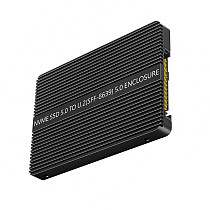 For NVMe SSD 5.0 to U.2(SFF-8639) 5.0 2.5  7mm Thickness SSD Adapter Card with Thermal Pad for M.2 NVMe 2230/2242/2260/ 2280 SSD