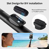 Bluetooth Remote Control Action Camera Bluetooth Controller for DJI Action 6/5/4 & OSMO 360 Panoramic Cameras for Insta360 X5/X4/X4AIR/X3/ACE for GOPRO13/12/11