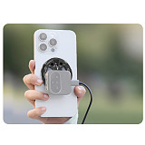 Magsafe Magnetic Camera Mount  1/4  Cold Shoe Adapter with Arri Rosette for Video Rig Smartphone Holder