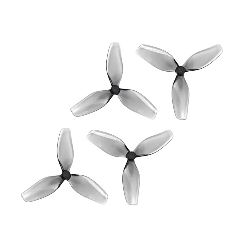 （HQprop） Ultralight whoop Prop1.8X1.3X3(45MM)-1.5mm(2CW+2CCW)  , Grey