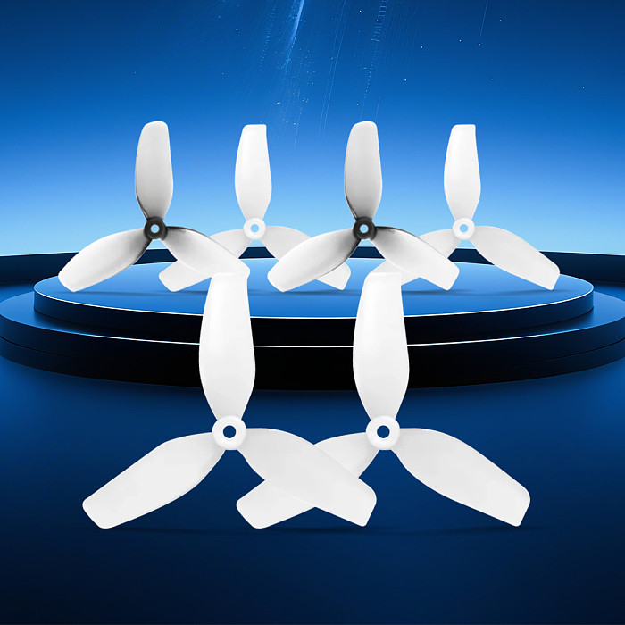 HQProp 40mm 3-Blade Propellers for Micro FPV Drones, 1.5mm Hole