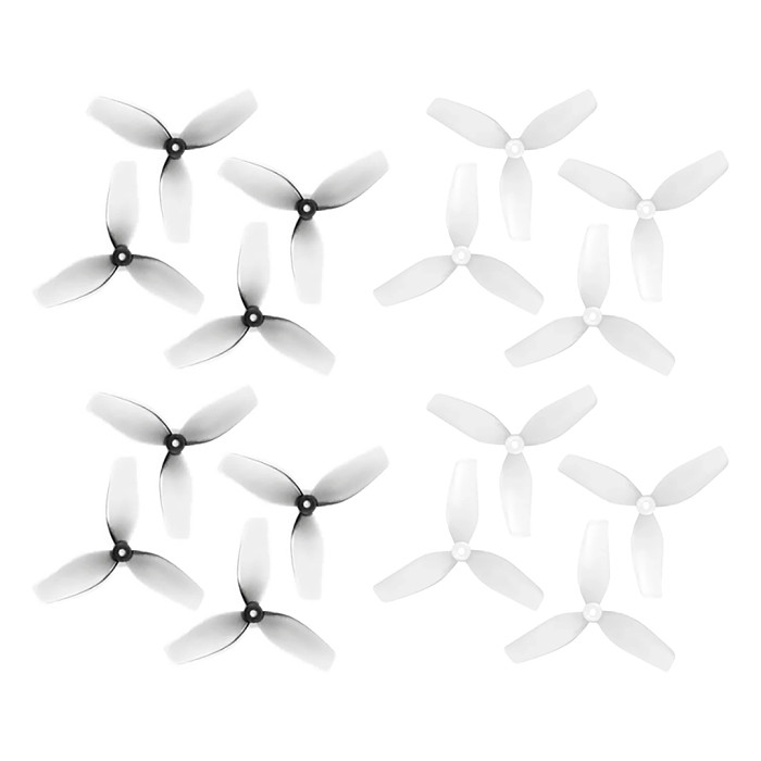 HQProp 40mm 3-Blade Propellers for Micro FPV Drones, 1.5mm Hole