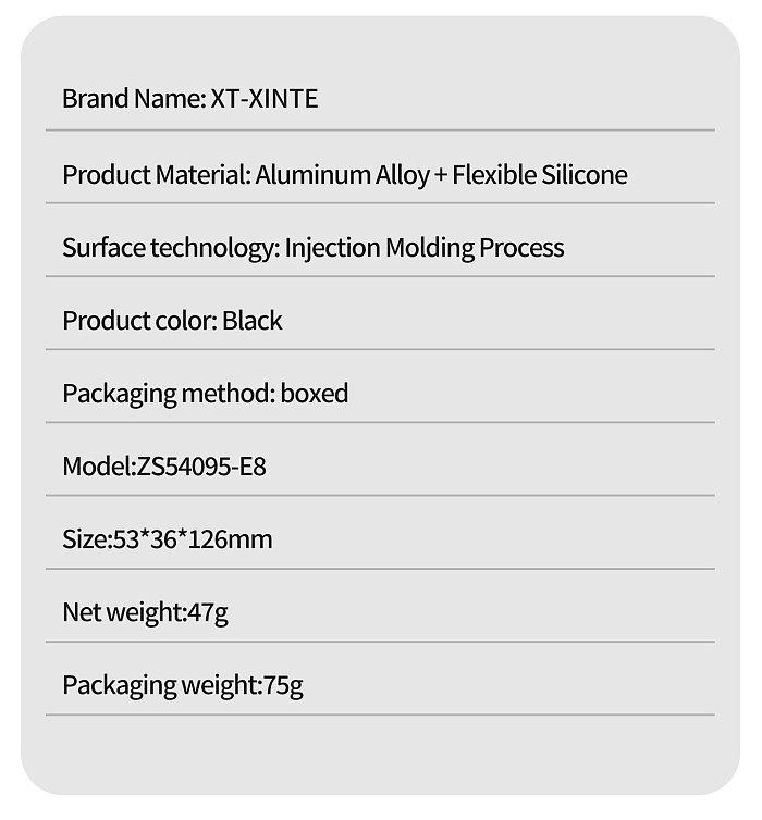 XT-XINTE 17mm Aluminum Alloy Ball Head 360° Universal Adjustable Elastic Multifunctional Flexible Photography Bracket, Elastic Action Camera Mount for Cycling