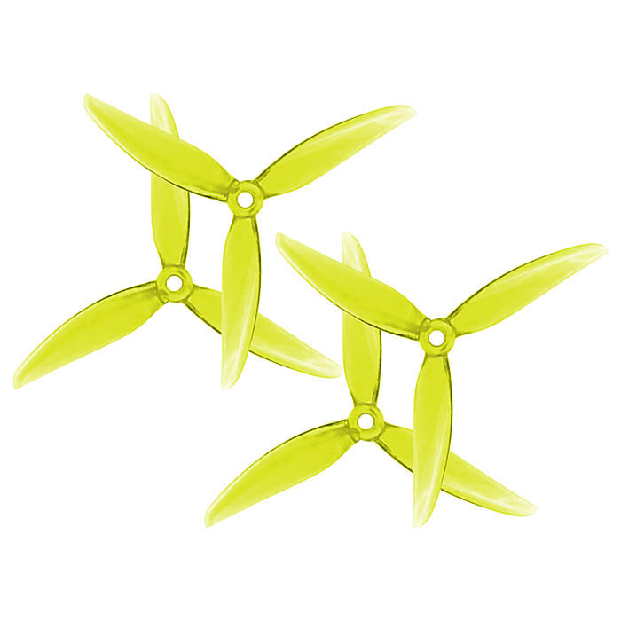 HQProp R29.5 Huazhu Collaboration Props, Sky Blue/Pink/Yellow (2CW+2CCW)