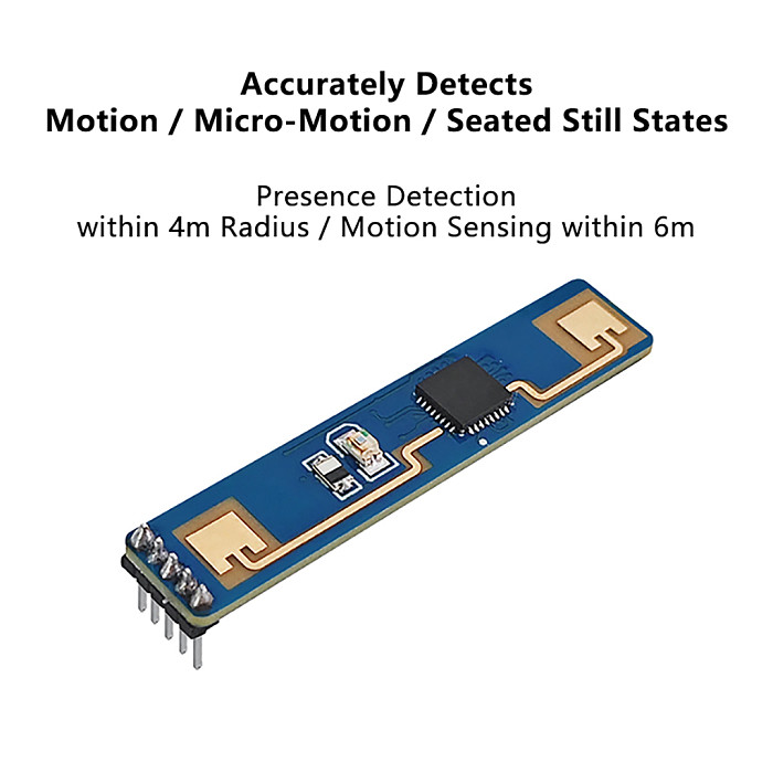 HI-LINK 24G human presence sensing module+Bluetooth module sensing switch intelligent sensor LD2410D-B multiple packages to choose from