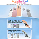Car holder MagSafe magnetic suction head accessory 17mm universal ball head transparent magnetic suction head