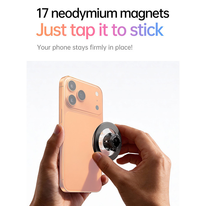 Car holder MagSafe magnetic suction head accessory 17mm universal ball head transparent magnetic suction head