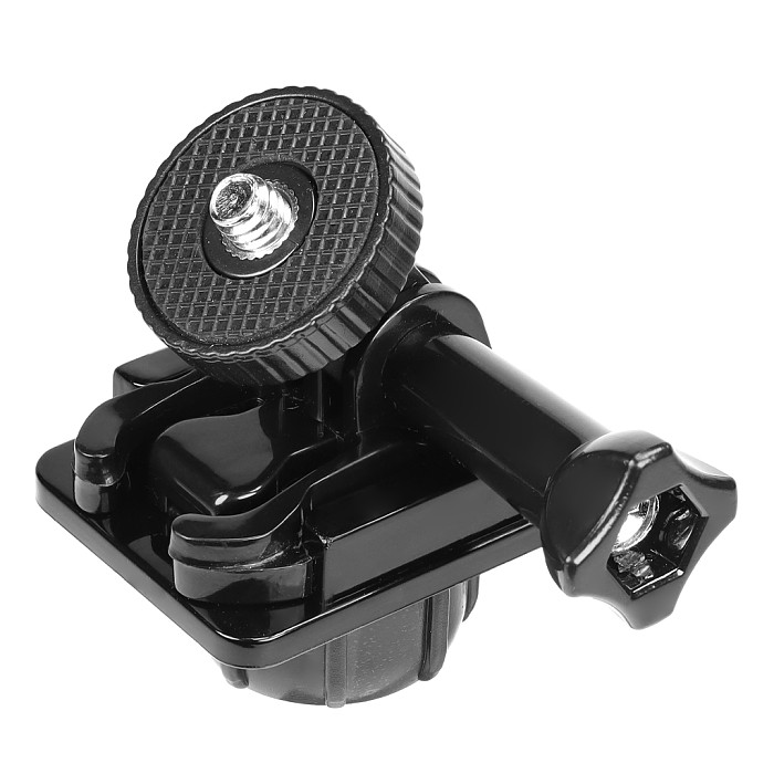 17mm Ball Head to 1/4  Screw Adapter Mount, Compatible with GoPro & DJI Action Camera, Conversion Bracket for Live Streaming Vlog Gimbal Accessory