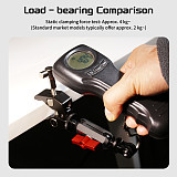 XT-XINTE Dual Clamping Ball Head Universal Adjustment Magic Arm Extension Clip for 17mm Ball Head Camera Connection Bracket Extension Connecting Rod