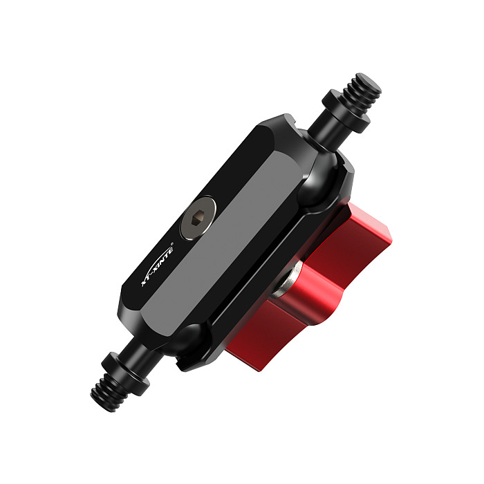 XT-XINTE Dual 1/4  Universal Ball Head Photography Pea Clip Adjustment Magic Arm for DSLR Camera Monitor Light Mic Mount
