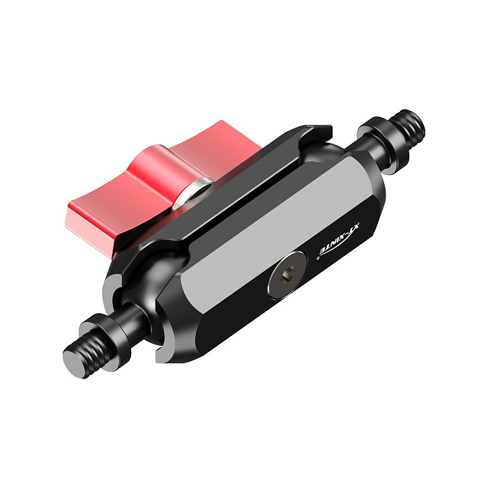 XT-XINTE Dual 1/4  Universal Ball Head Photography Pea Clip Adjustment Magic Arm for DSLR Camera Monitor Light Mic Mount