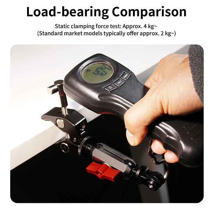 Action Camera 1/4 Screw Hole to 1/4 Disc Reverse Lock Universal Ball Head Adjustable Magic Arm Extension Rod for DJI /GoPro/ Insta360 Action Camera Accessory Expansion