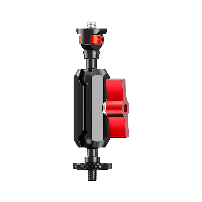 1/4 Arri Locating to 1/4 Disc Reverse Lock Universal Ball Head Photography Adjustable Magic Arm for DJI /GOPRO/Insta360 Action Cameras Expansion Bracket Mount