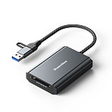 Blueendless CFexpress Type B Memory Card Reader CF01B, 10Gbps Ultra High Speed USB 3.2 Gen2, Compatible with Canon Nikon Sony Mirrorless Camera, Compact Portable