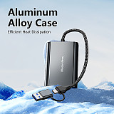 Blueendless 10Gbps High-Speed Card Reader, 2 Models: CFexpress Type A (CF01A) OR SD/TF 4.0 (C3), for Sony Camera & Drone Data Transfer