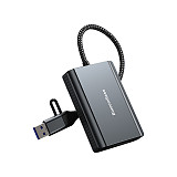 Blueendless 10Gbps High-Speed Card Reader, 2 Models: CFexpress Type A (CF01A) OR SD/TF 4.0 (C3), for Sony Camera & Drone Data Transfer