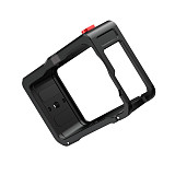 Suitable for DJI Action6 quick release sports camera rabbit cage DJI Action6 aluminum alloy portable expansion frame (black)