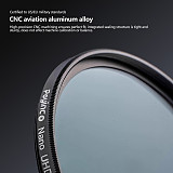 Suitable for Insta360 AcePro/Ace Pro filter adapter, environmentally friendly protective frame, UV adjustable ND dimming mirror