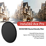 Suitable for Insta360 AcePro/Ace Pro filter adapter, environmentally friendly protective frame, UV adjustable ND dimming mirror