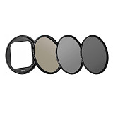 Suitable for Insta360 AcePro/Ace Pro filter adapter, environmentally friendly protective frame, UV adjustable ND dimming mirror