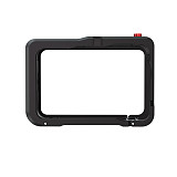 Suitable for DJI Action6 quick release sports camera rabbit cage DJI Action6 aluminum alloy portable expansion frame (black)