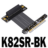 ADT Link 5.0 PCI-E x4 extension cable adapter x8 supports network cards, hard drives, and USB cards. (ADT Link) M.2 NVMe to PCIe x4 extension adapter, high-speed lossless ribbon cable supporting PCIe 5.0