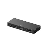USB 3.2 high-speed 10Gbps card reader CFeA/CoFeB/SD4.0/TF4.0 memory card 5V power supply - C6 five in one
