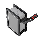 Suitable for DJI Action6 quick release sports camera rabbit cage DJI Action6 aluminum alloy portable expansion frame (black)