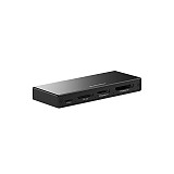 USB 3.2 high-speed 10Gbps card reader CFeA/CoFeB/SD4.0/TF4.0 memory card 5V power supply - C6 five in one