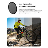 Suitable for Insta360 AcePro/Ace Pro filter adapter, environmentally friendly protective frame, UV adjustable ND dimming mirror