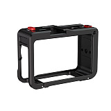 Suitable for DJI Action6 quick release sports camera rabbit cage DJI Action6 aluminum alloy portable expansion frame (black)