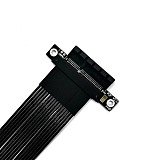 ADT Link 5.0 PCI-E x4 extension cable adapter x8 supports network cards, hard drives, and USB cards. (ADT Link) M.2 NVMe to PCIe x4 extension adapter, high-speed lossless ribbon cable supporting PCIe 5.0