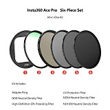 Suitable for Insta360 AcePro/Ace Pro filter adapter, environmentally friendly protective frame, UV adjustable ND dimming mirror