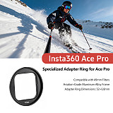 Suitable for Insta360 AcePro/Ace Pro filter adapter, environmentally friendly protective frame, UV adjustable ND dimming mirror