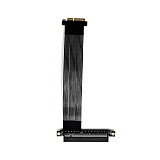 (ADT Link) PCIe 5.0x4 to x16 high-speed flexible ribbon cable with baffle Gen5 can be turned and extended by 1U (K23SF-BK/15C) (K23SF-F2/15C) (K23SL-BK/15C) (K23SL-F2/15C)