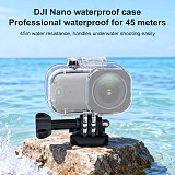 45m Waterproof Diving Case for DJI Nano Host - Anti-Dust & Shockproof Protective Housing Shell Plastic 