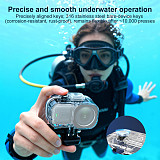 45m Waterproof Diving Case for DJI Nano Host - Anti-Dust & Shockproof Protective Housing Shell Plastic 