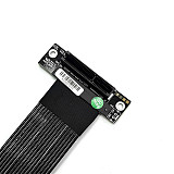 (ADT-Link) 5.0 PCI-E x4 to x8 Extension Adapter Supports Network Cards Hard Drives USB Cards K82SF-BK/15CM