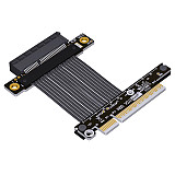 (ADT-Link) 5.0 PCI-E x4 to x8 Extension Adapter Supports Network Cards Hard Drives USB Cards K82SF-BK/15CM