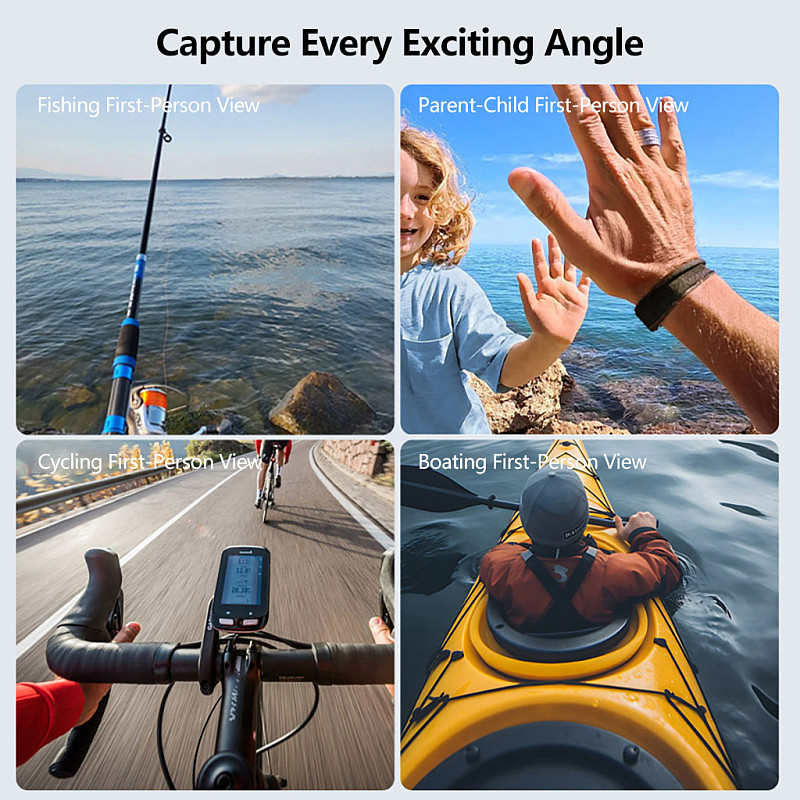 for DJI Nano Camera Magnetic Lanyard Neck Strap Chest Mount Accessory Chest Mount Bracket First-Person View Shooting Plastic