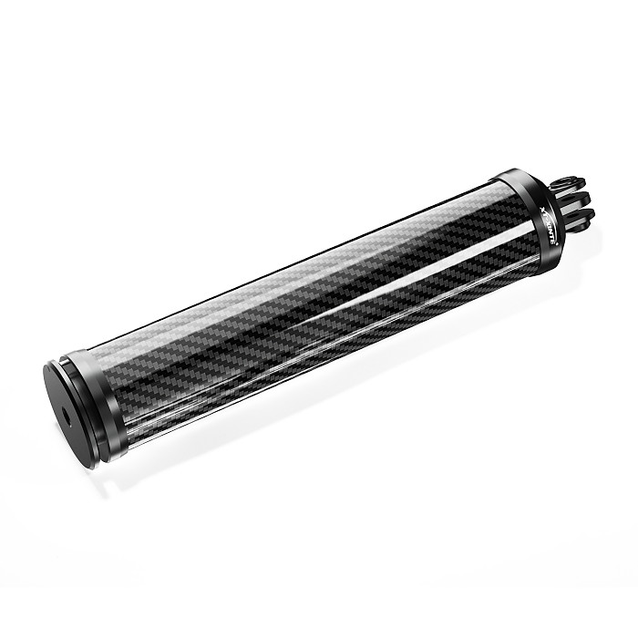 XT-XINTE Carbon Fiber Floating Grip Underwater Floating Handle for DJI/GoPro/Insta360 Action Camera with Dual-Slot Adapter