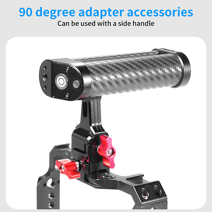 XT-XINTE SLR Camera Cage NATO Slider Claw Clip Stabilizer Slider Claw Clip Adapter1/4 3/8 Arri Locating Points For SLR camera cages with NATO rail for DJI stabilizer gimbal